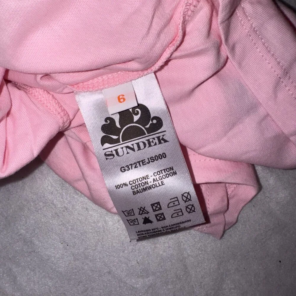 NWOT Sundek Girl T-Shirt and Shorts - Size 6